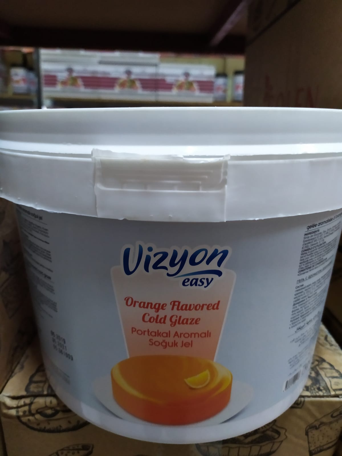 VİZYON EASY SOĞUK JÖLE PORTAKAL 7kg*4ad