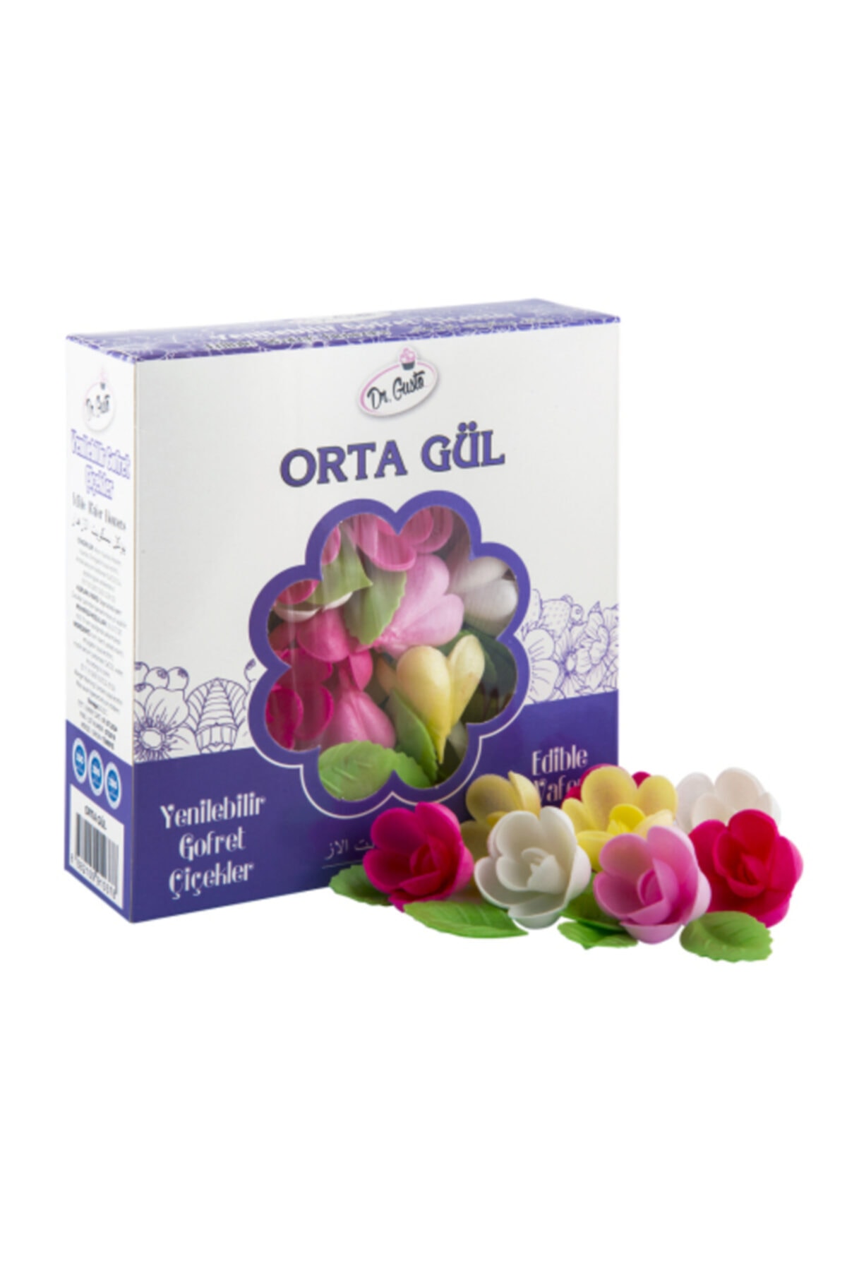 GOFRET GÜL ORTA GUSTO (50GÜL 100 YAPRAK)