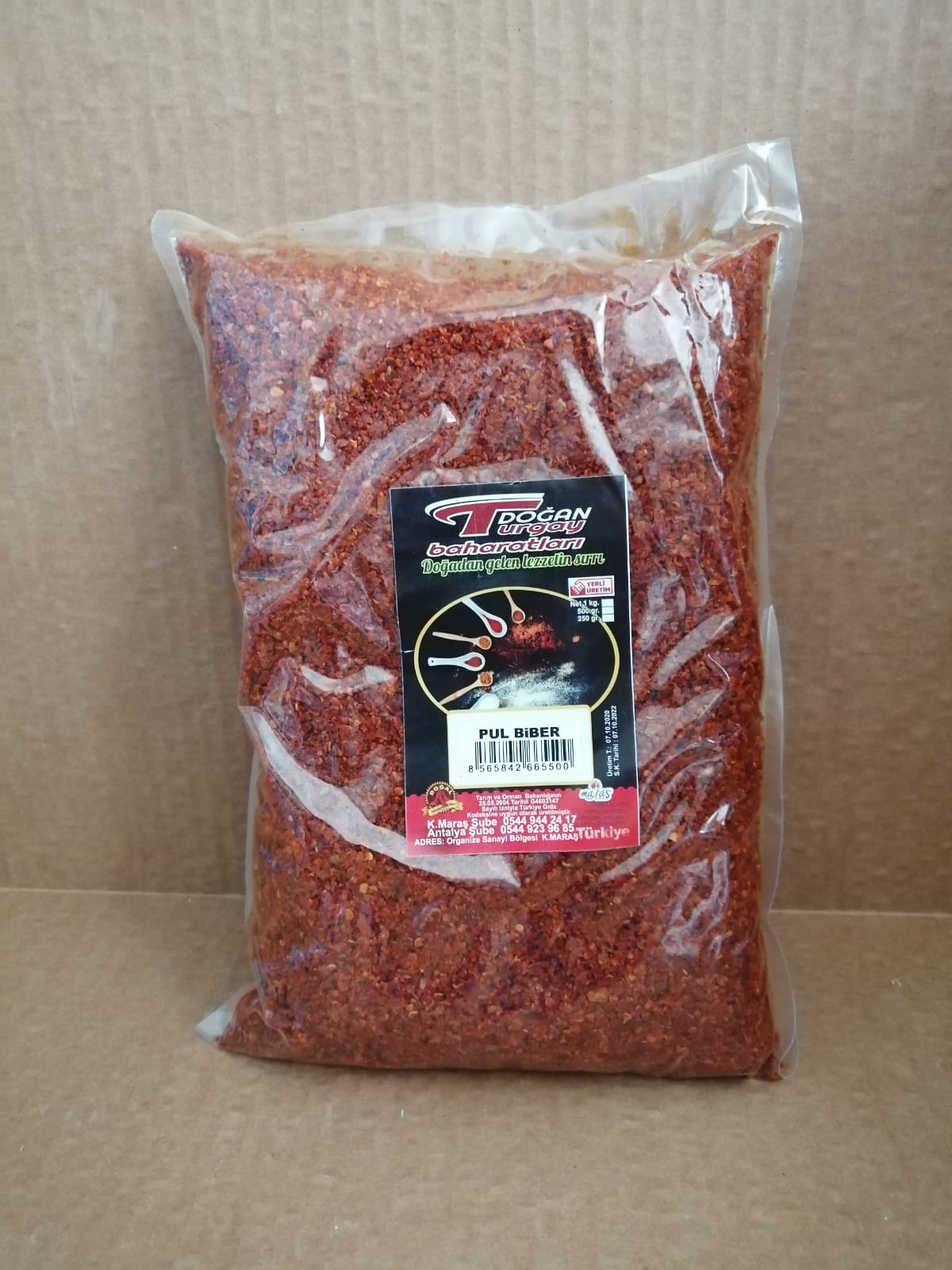 PUL BİBER HALİS TURGAY DOĞAN NO 1  1KG